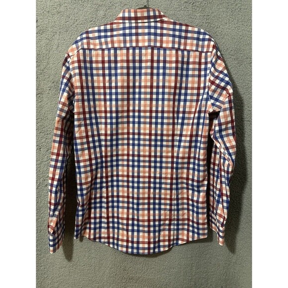 Banana Republic Men’s Cotton Button Up Shirt Tailored Non Iron Slim Fit Large - Picture 7 of 7